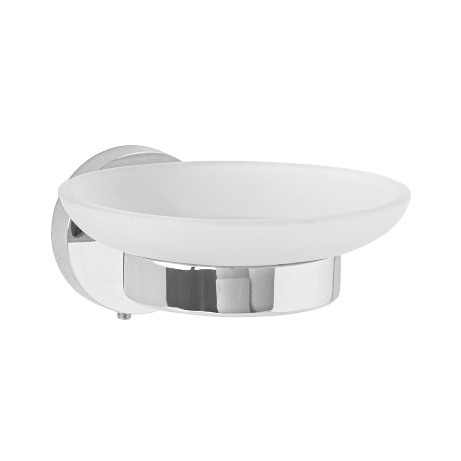 Jabonera Con Plato Tba-74 Plato Vidrio Foset