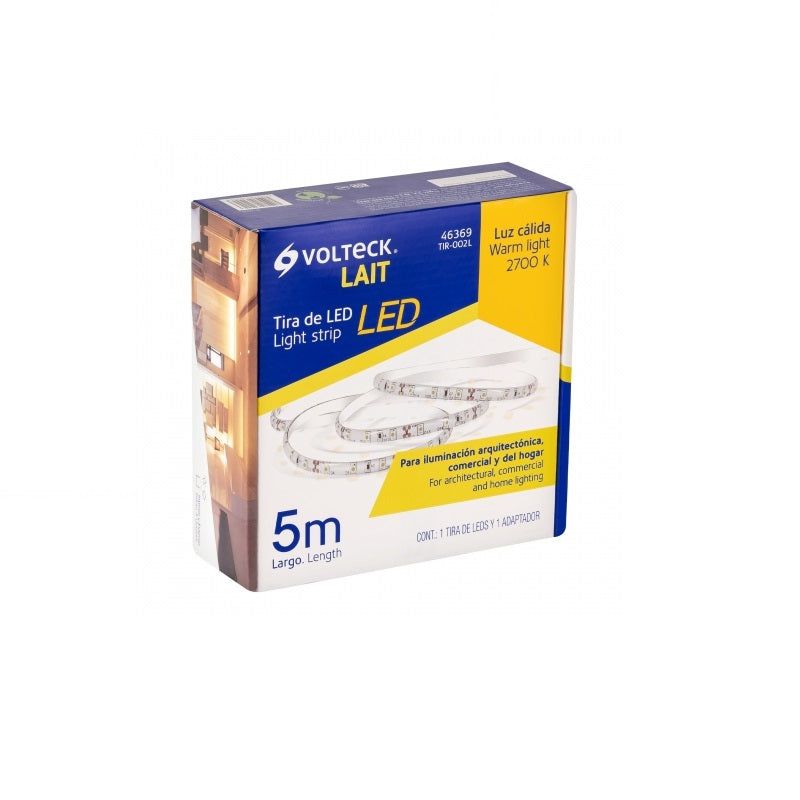 Tira De Leds Cálida Tir-002L Volteck