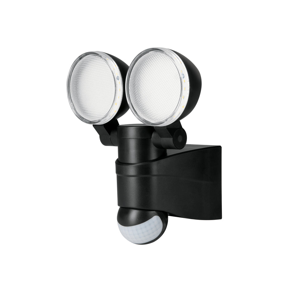 Arbotante Led 12 W Negro Con Sensor De Movimiento, ARB-902L, Volteck