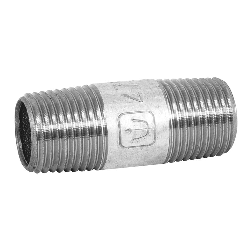 Niple Galvanizado 1/2 X 2" Cg-401 Foset 10 Piezas