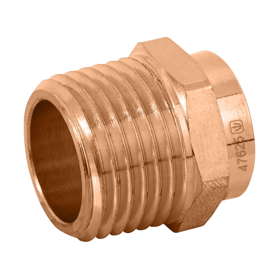 Conector Cobre Basic 1/2 Cc-611B R/Exterior Foset