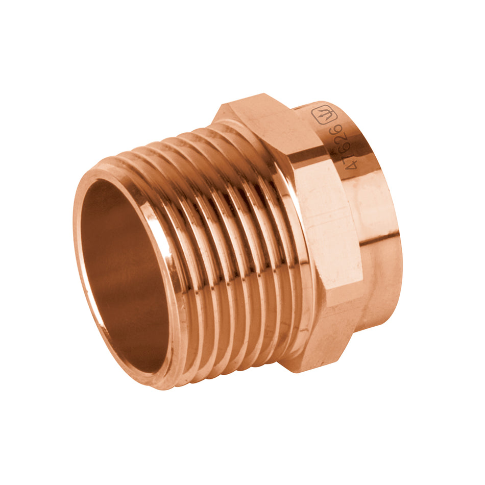Conector D/Cobre R/Exterior Cc-612B 3/4 Basic Fose