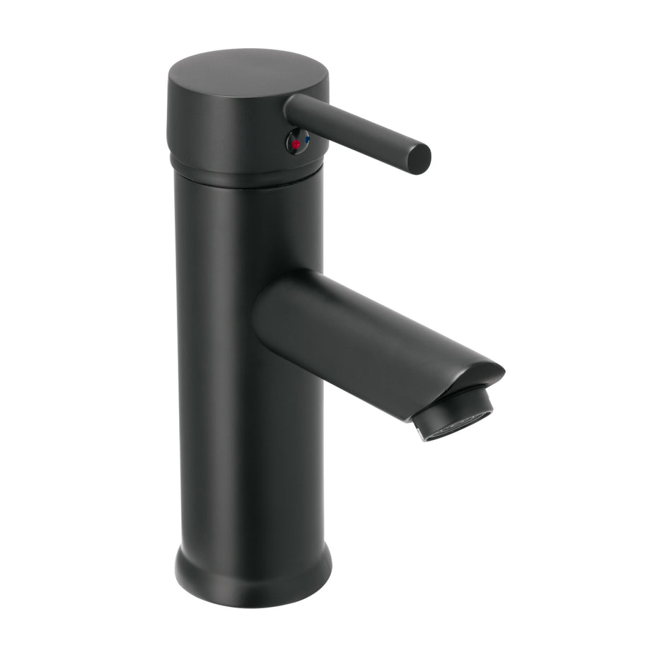 Monomando Para Lavabo Negro Tbm-46M Tubig Foset