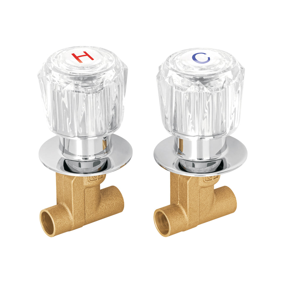 Llaves P/Reg. Jgo Empotrar E-652A Foset