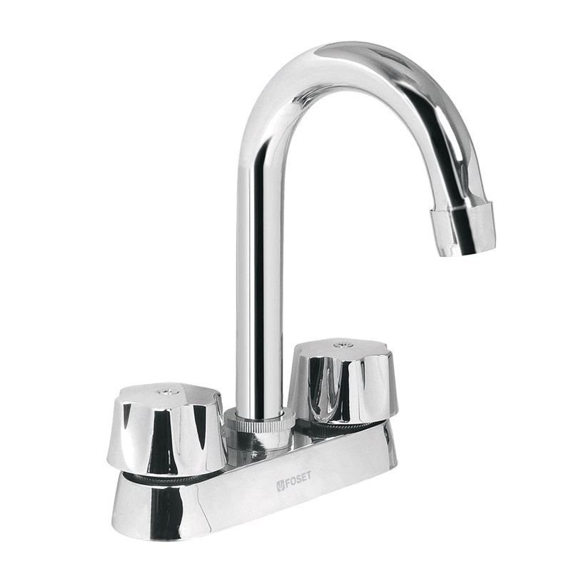 Mezcladora Para Lavabo Cubo T.Bar M-060 Fos