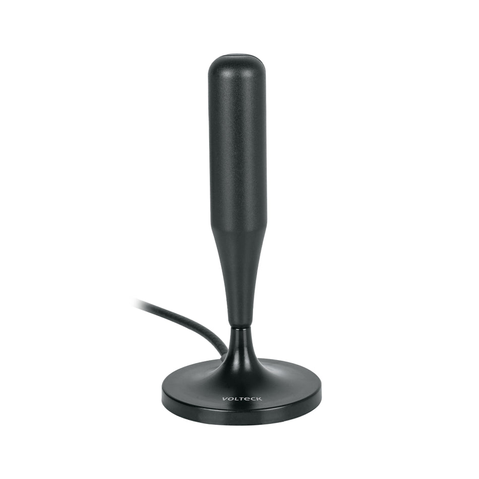 Antena De Interior Para Tv Hd, Base Magnética, 24 Db ANIN-24, Volteck