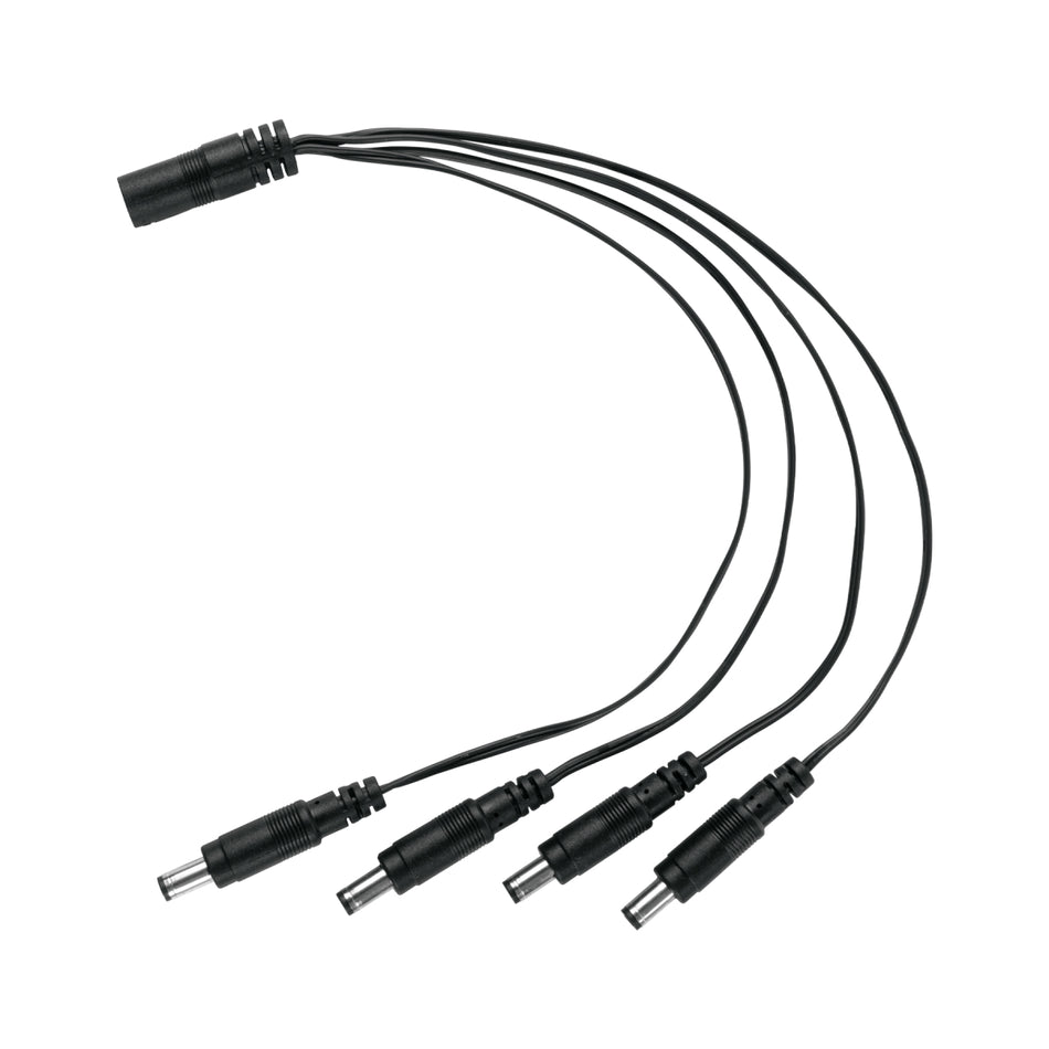 Cable Divisor De Energía Tipo Pulpo 1 A 4 Para Cctv Ctv-14Cp, Volteck