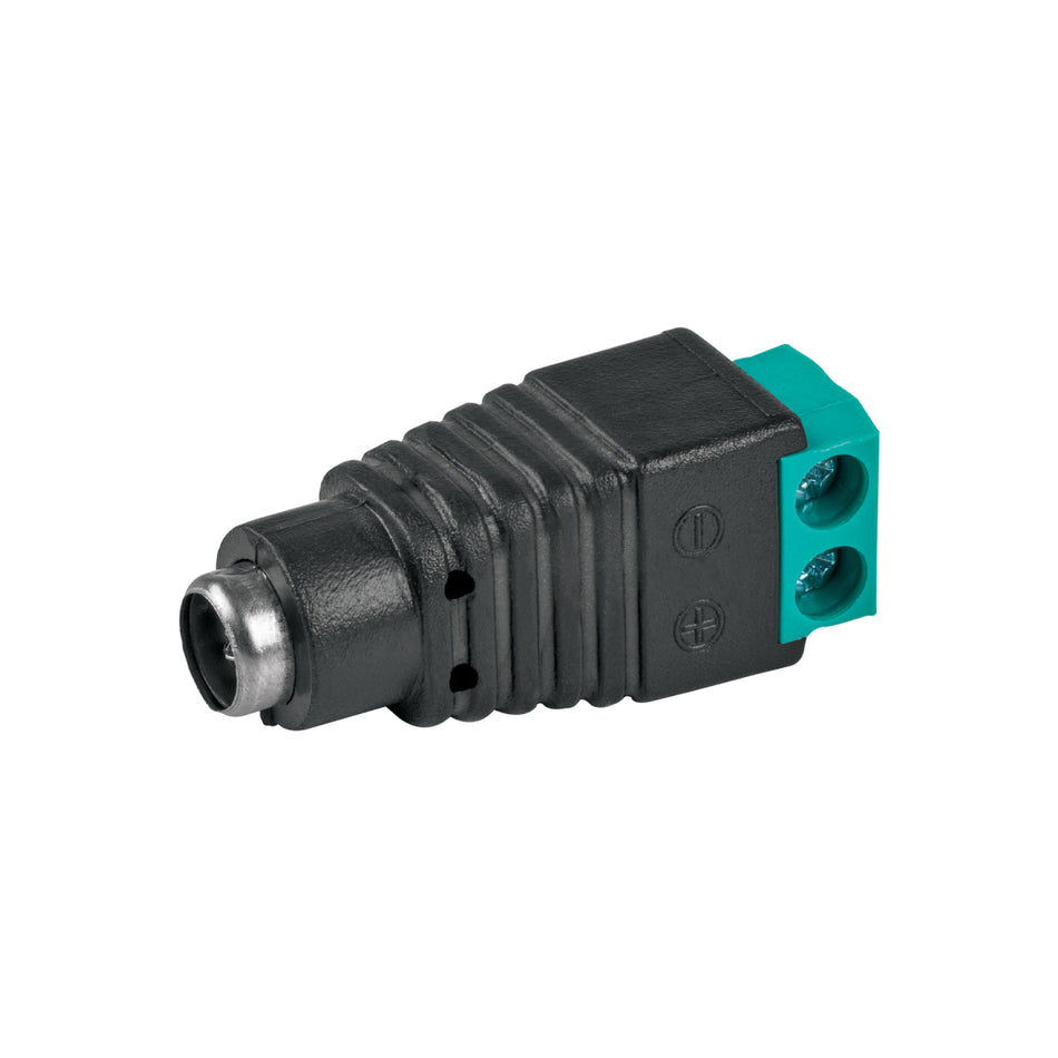 Conector De Energía Para Cctv Tipo Hembra Ctv-1H Bolsa de 10 Piezas, Volteck