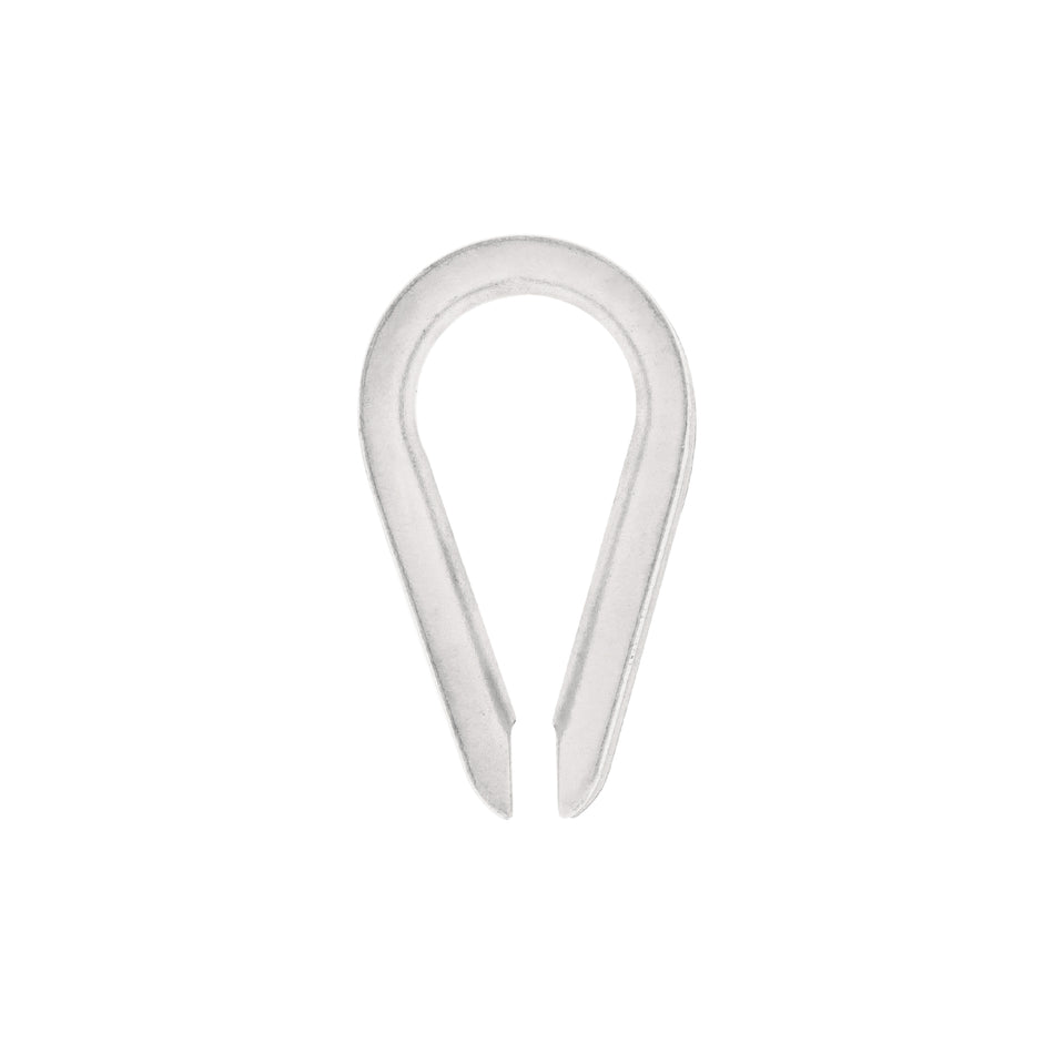 Bolsa Con 10 Guardacabos Para Cable De Acero De 1/4', GC-1/4, Fiero