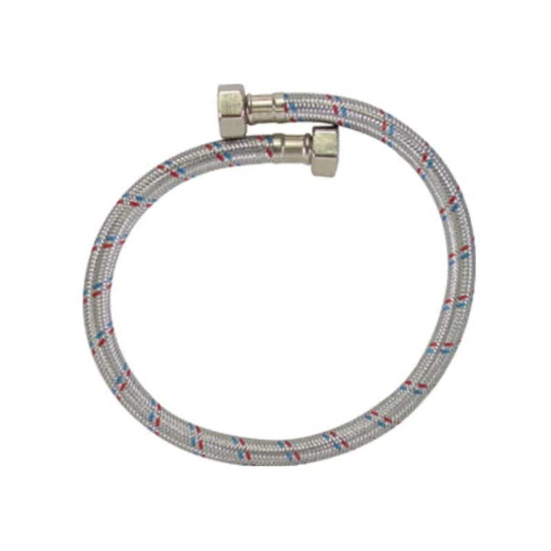 Alimentador Flexible 1/2X1/2X55 Para Fregadero Tuerca Metálica 16000 Fontanery