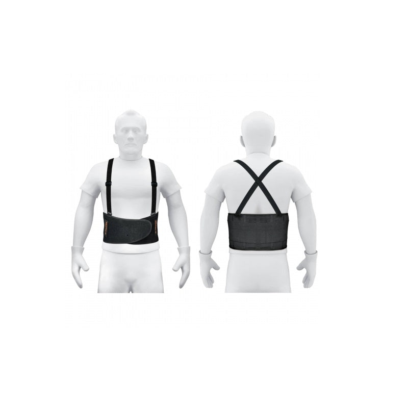 Faja Con Tirantes Ajustable talla Mediana Faja-M Truper