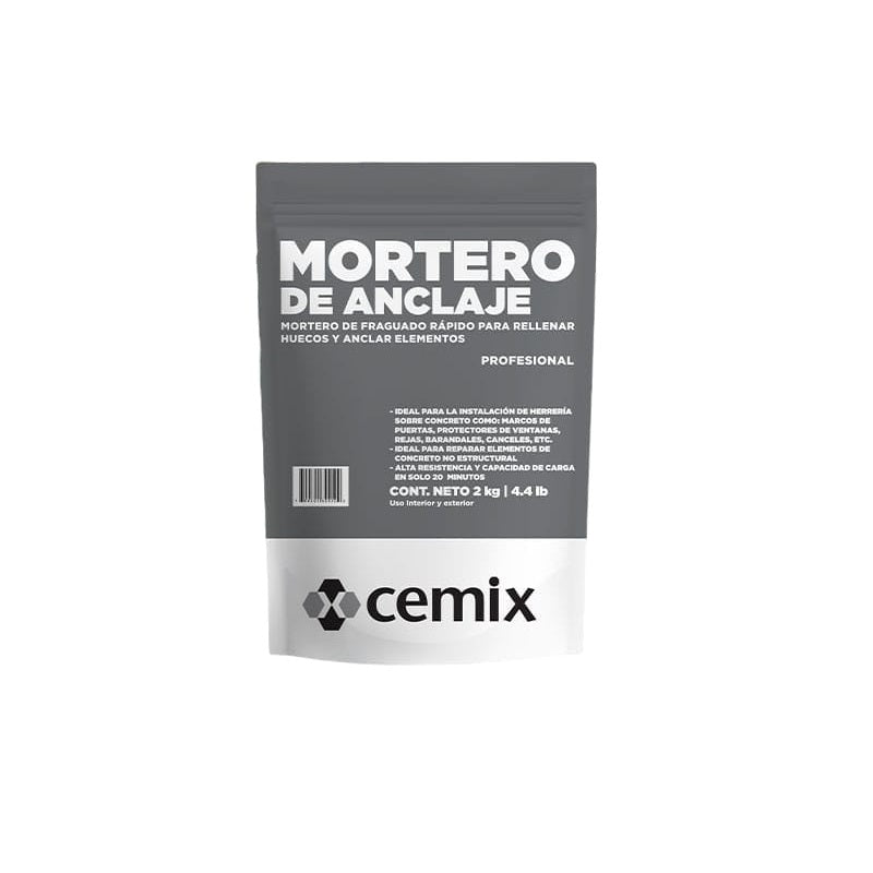 Mortero De Anclaje 2Kg Cemix