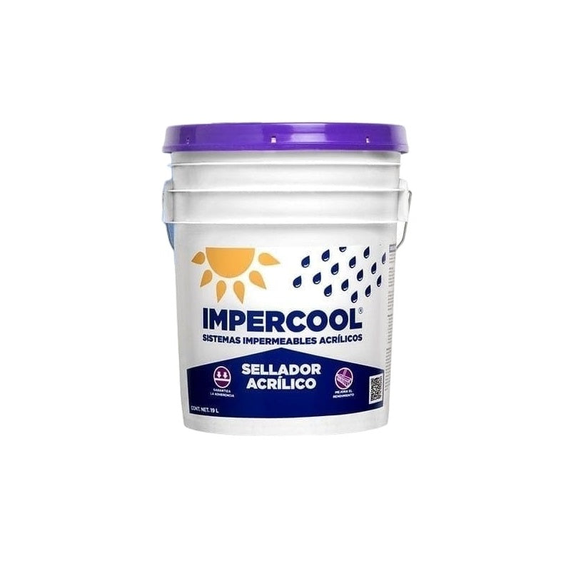 Sellador Acrilico Impercool Cubeta 19 Lts Cemix