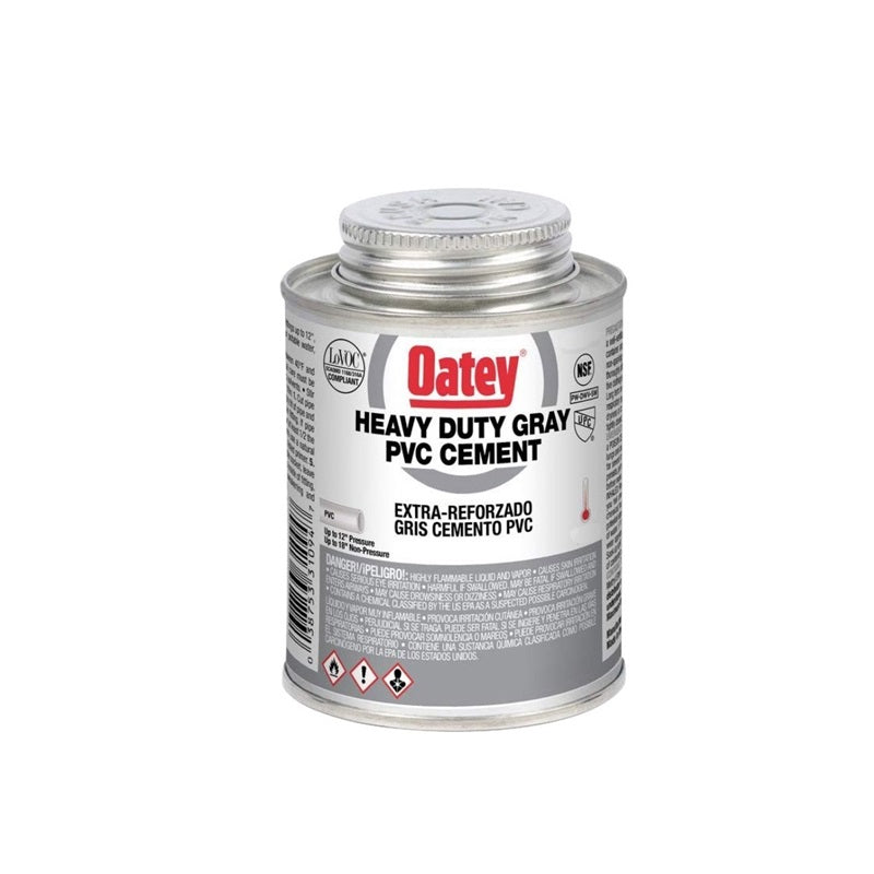 Pegamento Pvc Gris 32380Mx 16Oz 473 Ml Heavy Oatey