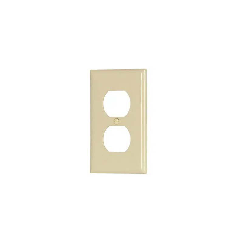 Placa Para Contacto Dup  Nylon Marfil Tp8-I