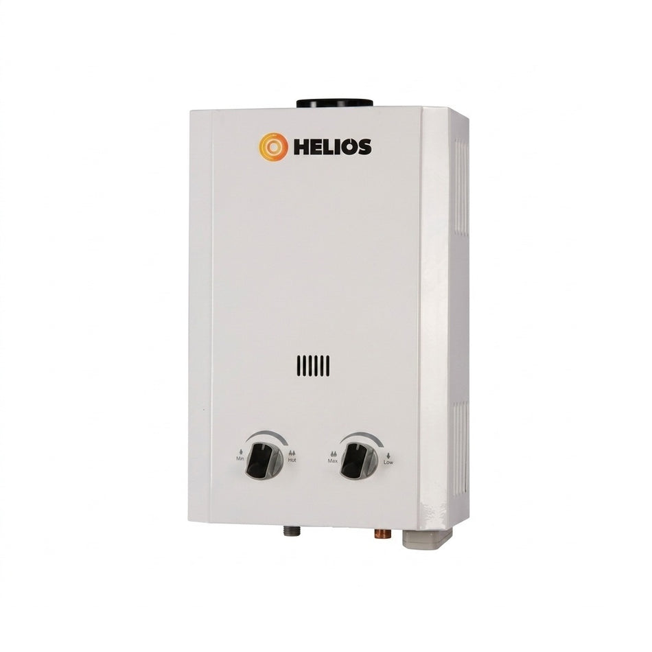 Calentador De Agua De Paso 6 Litros Gas LP Helios