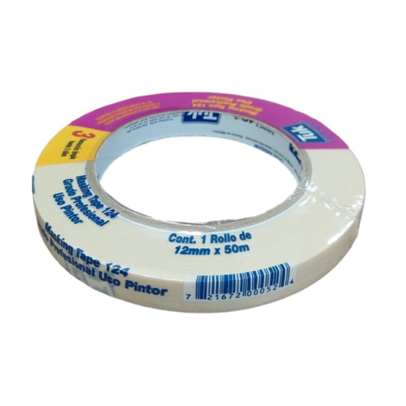 Cinta Masking Tape Tipo 124 1/2" Tuk