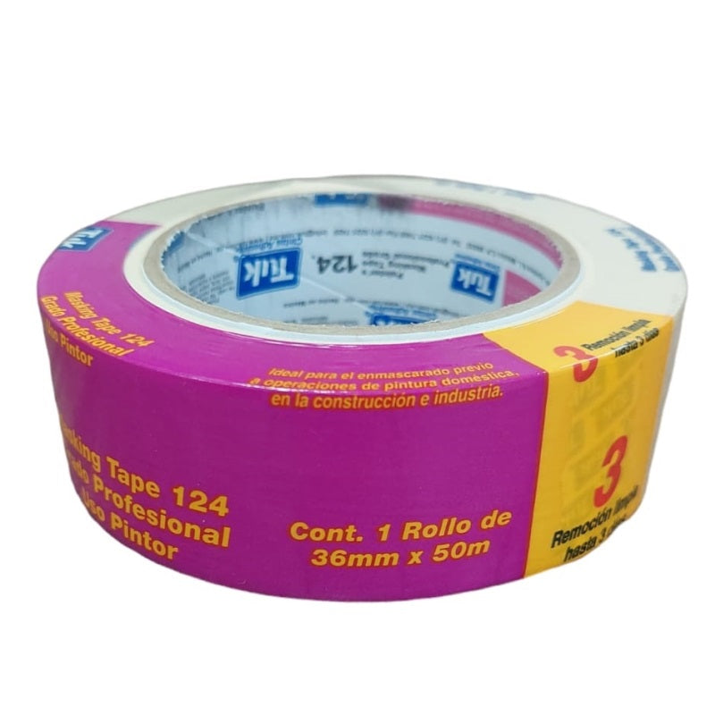 Cinta Masking Tape Tipo 124 11/2" Tuk