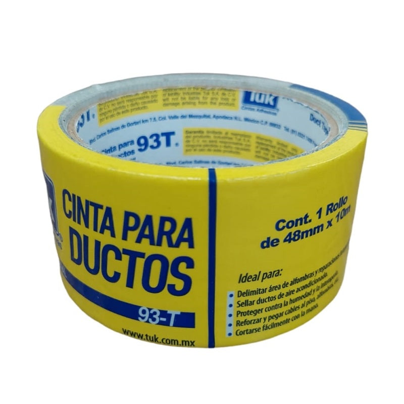 Cinta Para Ductos Tipo 93-T 2"X10Mts. Tuk