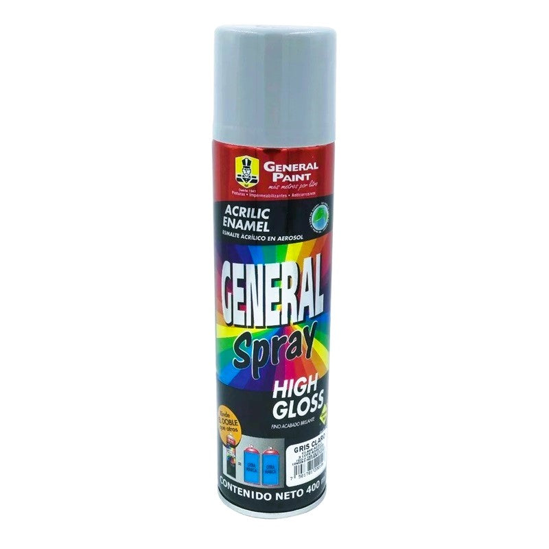 Pintura Aerosol Gris Maquina Claro A2311 General Paint