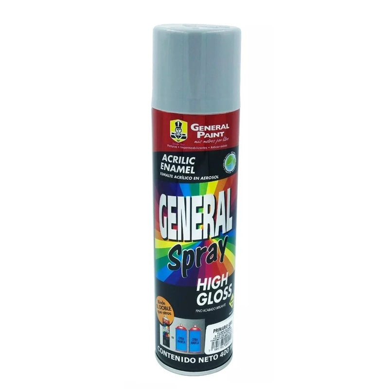 Pintura Aerosol Gris Opaco (Primario) A2480 General Paint