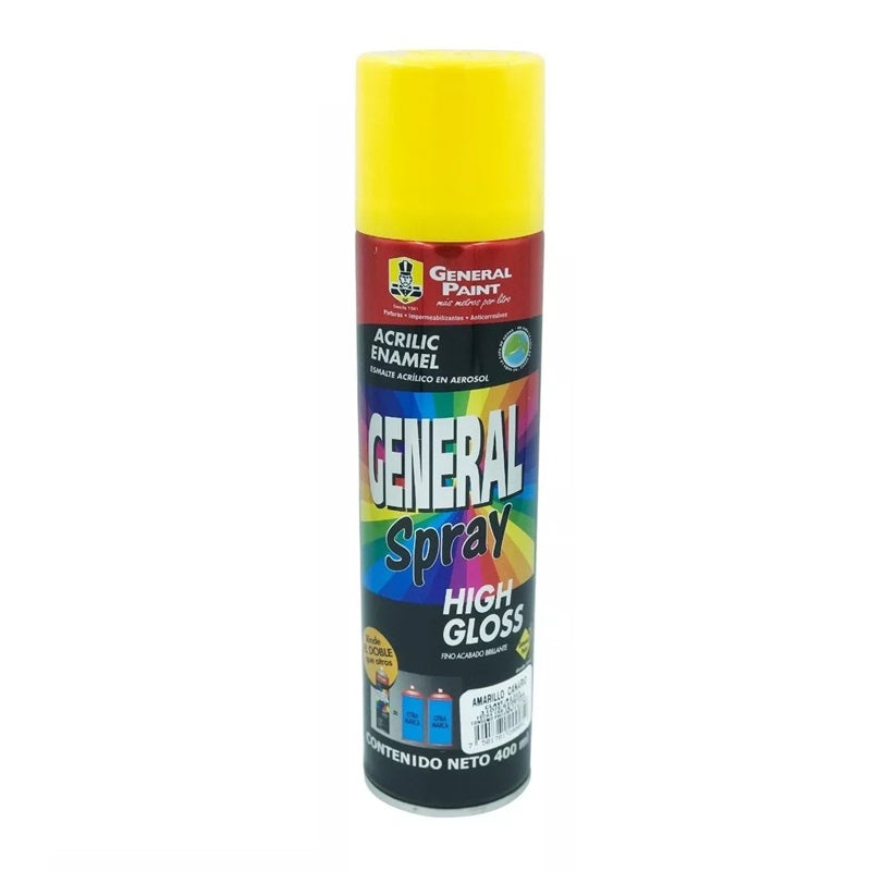 Pintura Aerosol Amarillo Canario A2305 General Paint