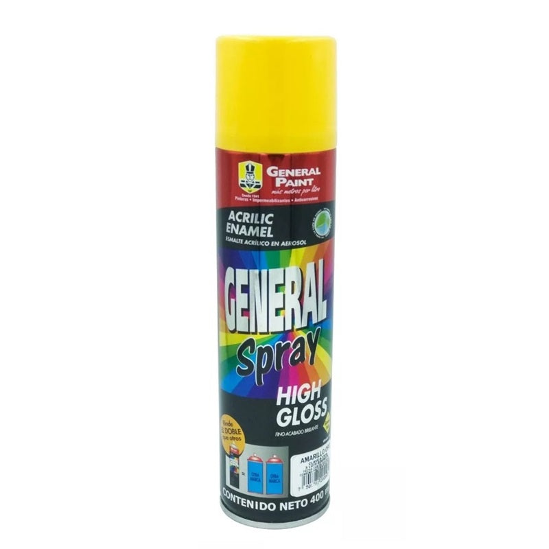 Pintura Aerosol Amarillo Oro A2306 General Paint