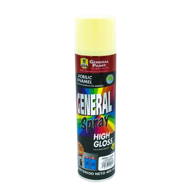 Pintura Aerosol Marfil Claro A2312 General Paint