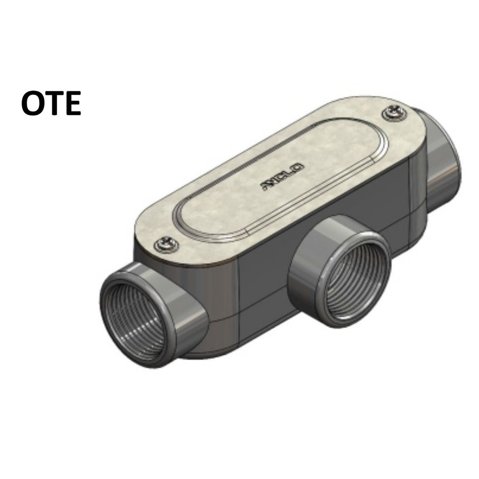 Ovalet Tipo Te De 1/2" Ote 12 Anclo