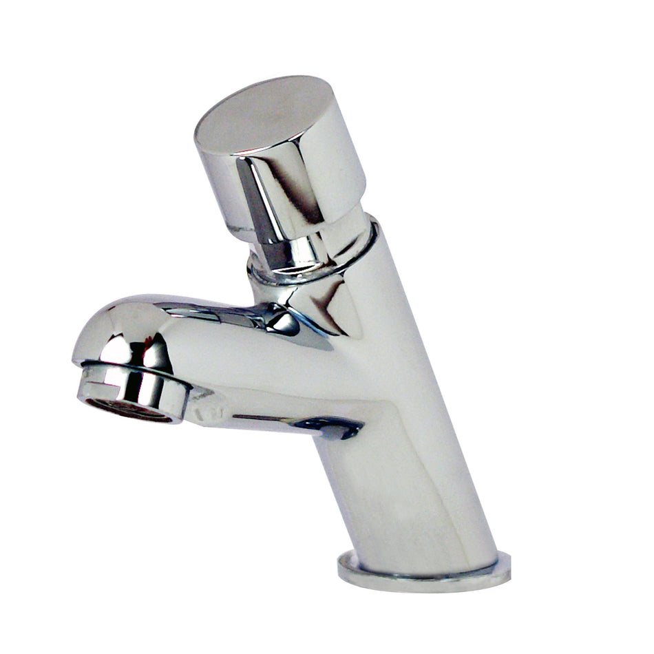 Llave Individual  Tempo Para Lavabo Cromo 20001 Fontanery