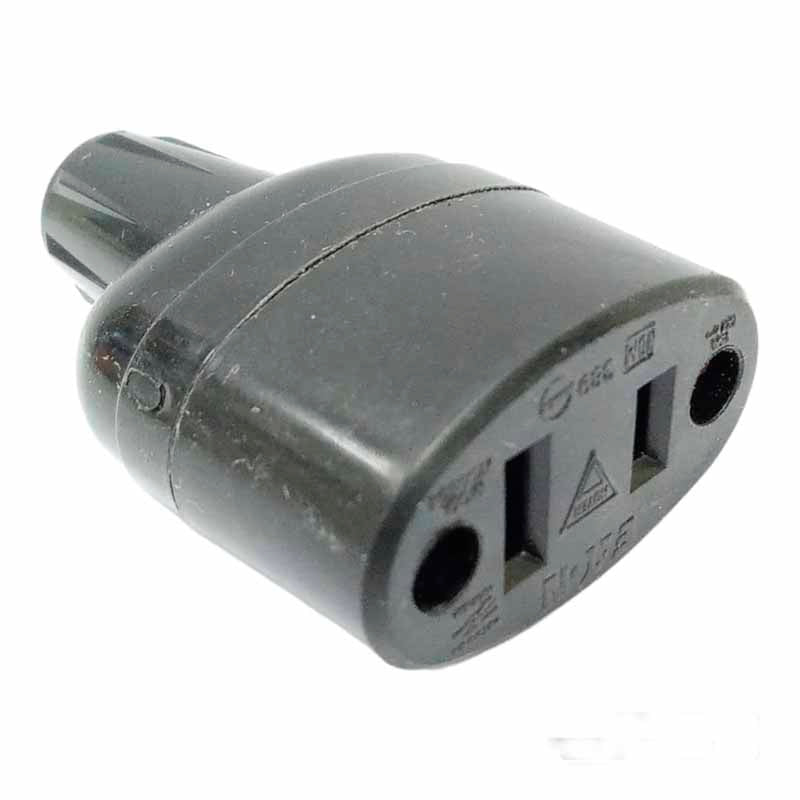 Contacto Colgante 15A 127V Negro Wd0504