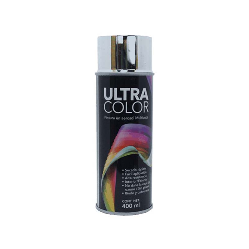 Pintura En Aerosol Color Cromo Ultra 1438281