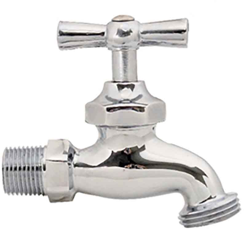 Llave Nariz 2-Gc Manguera Cromada Rugo