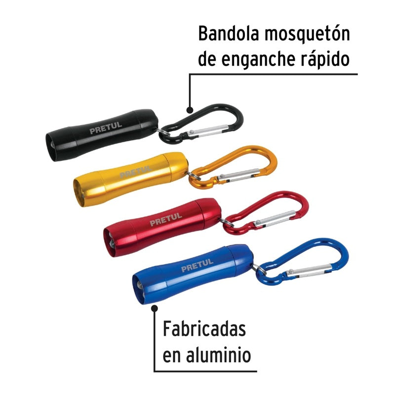 Llavero-Lintera Led Lina-Ll Pretul Caja C/60 Piezas