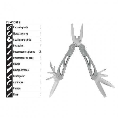 Multiherramienta Con 13 Func Namu-13P Pretul