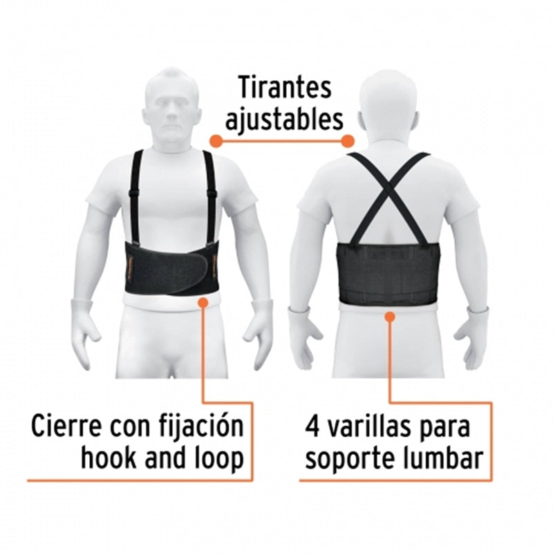 Faja Con Tirantes Ajustables Faja-Xl Truper