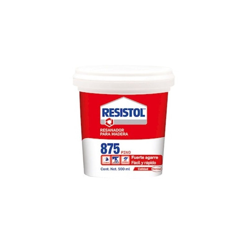 Resanador Resistol 875 Para Madera Pino 500Ml