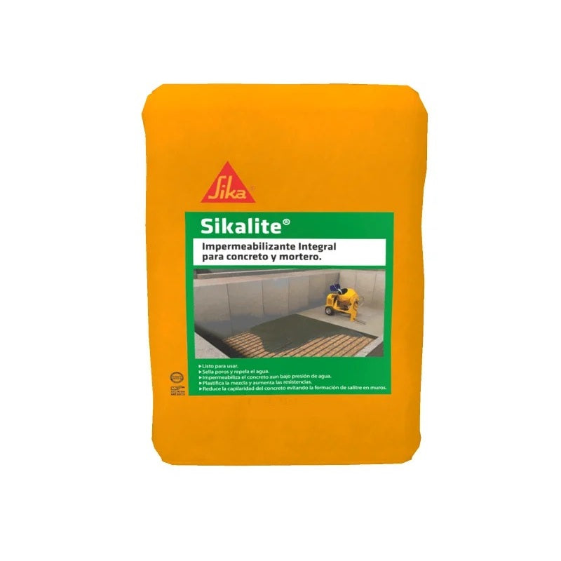 Sikalite Para Concreto Y Mortero Saco 10Kg.96653