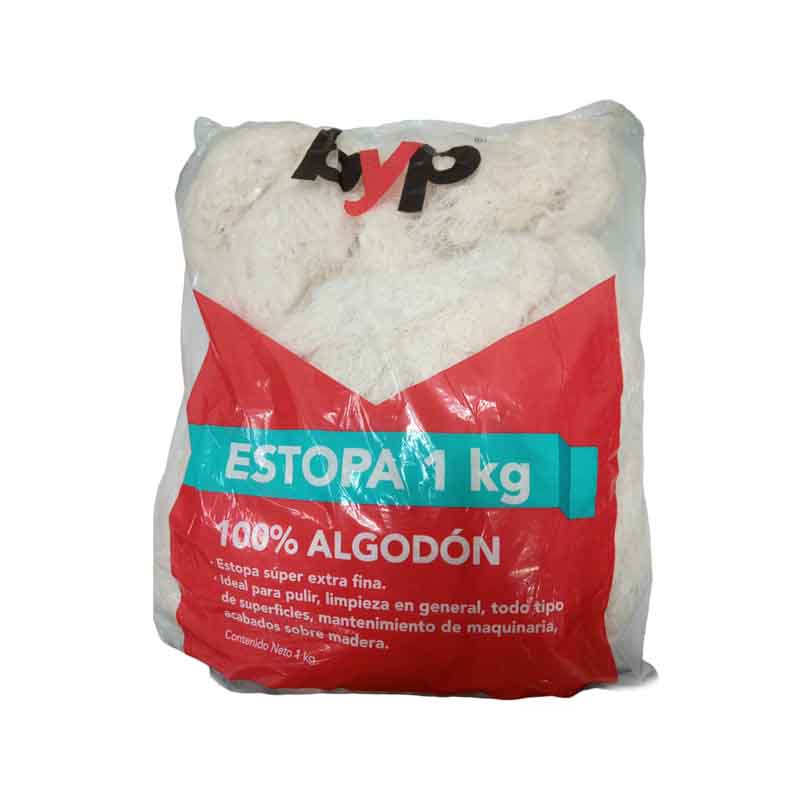 Estopa Crema Super Extra Bolsa 1Kg.Byp