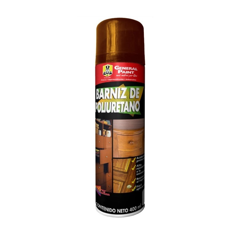 Barniz Aerosol Au1306 Roble Claro General Paint