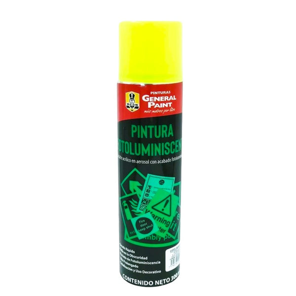 Pintura Aerosol Fotoluminiscente: Brillo en la Oscuridad
