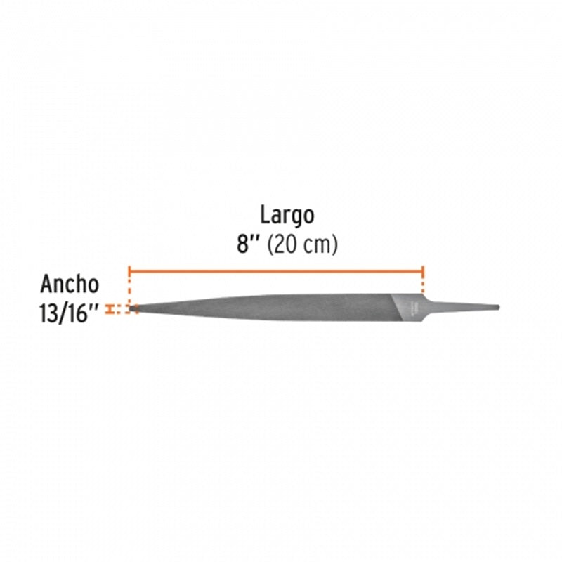 Lima Para Cerrajero Bastarda 8" Lcb-8 Truper