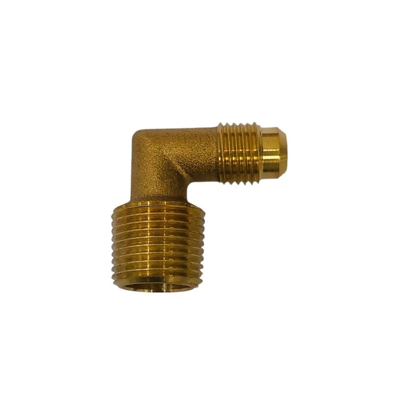 Codo Terminal 5/16 X 3/8" Macho Bronce