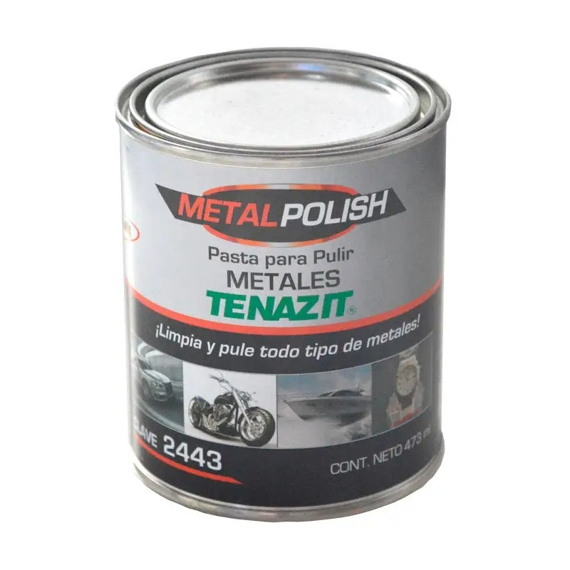 Pasta Para Pulido De Metal 2443 Lata 473Ml Tenazit