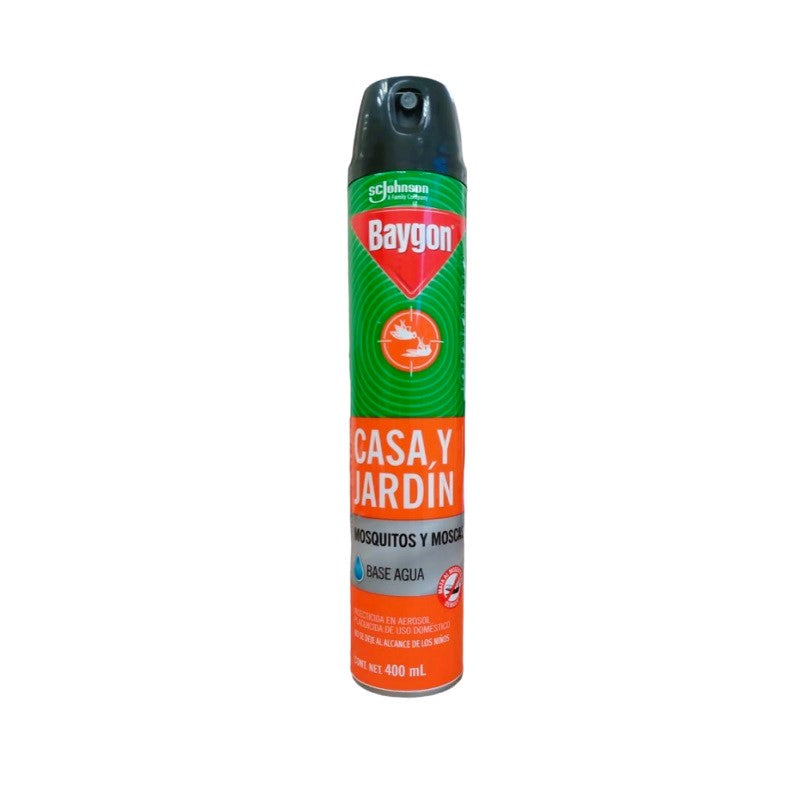 Insecticida Baygon Casa Y Jardin 400Ml Aerosol