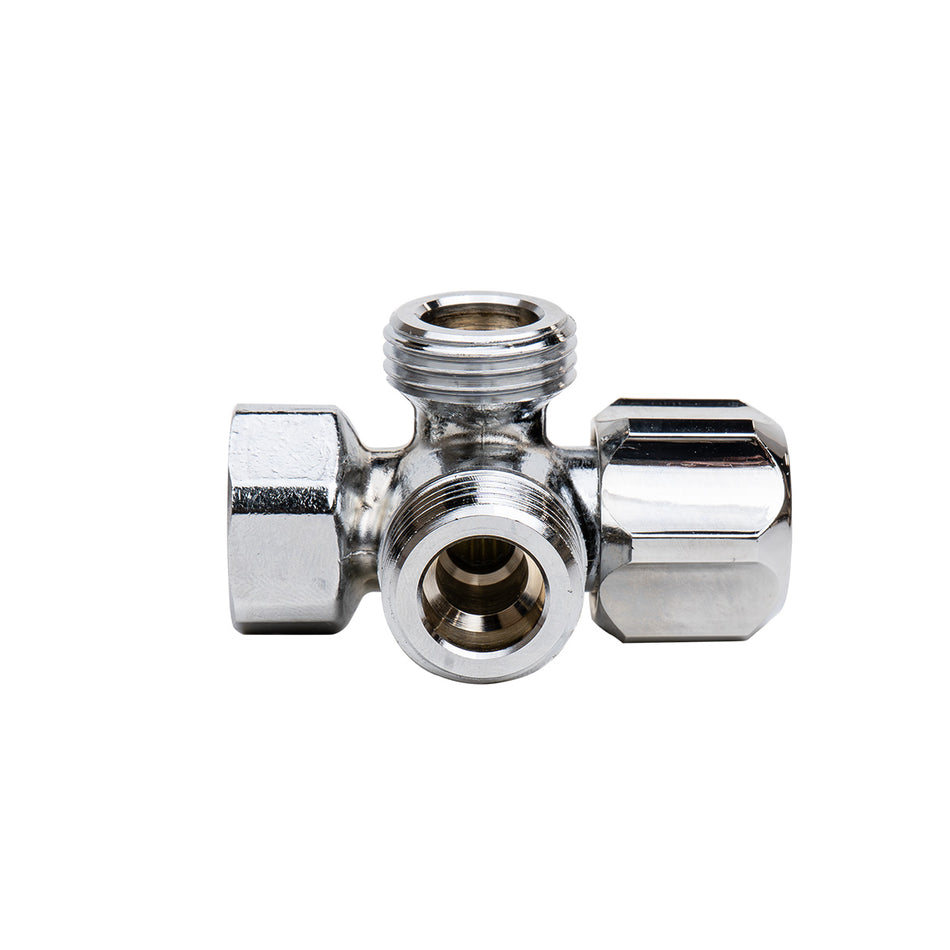 Llave De 2 Salidas 1/2" X 1/2" Ip-137 Coflex