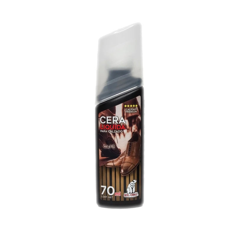 Cera Liquida El Oso 70Ml Cafe 8501A