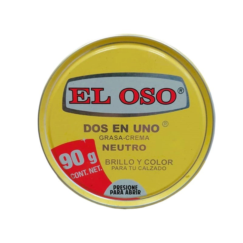 Grasa P/Calzado El Oso 2En1 90Gr Neutra 8013Aw