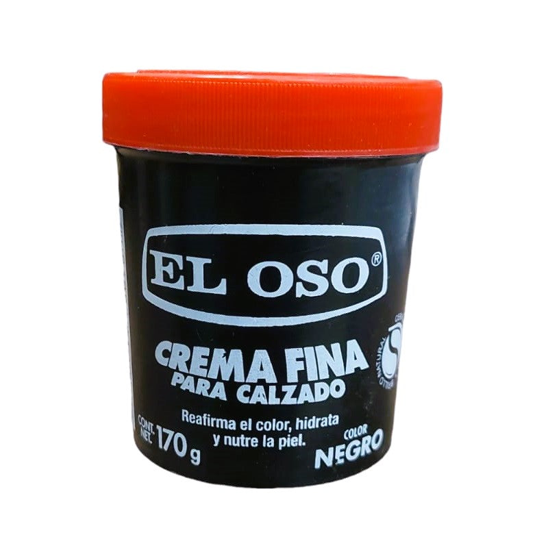 Crema P/Calzado El Oso 170G Negra 8070Aw