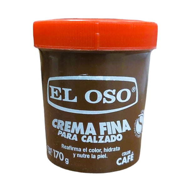 Crema para calzado El Oso 170g café Producto de calidad – FerreFlex